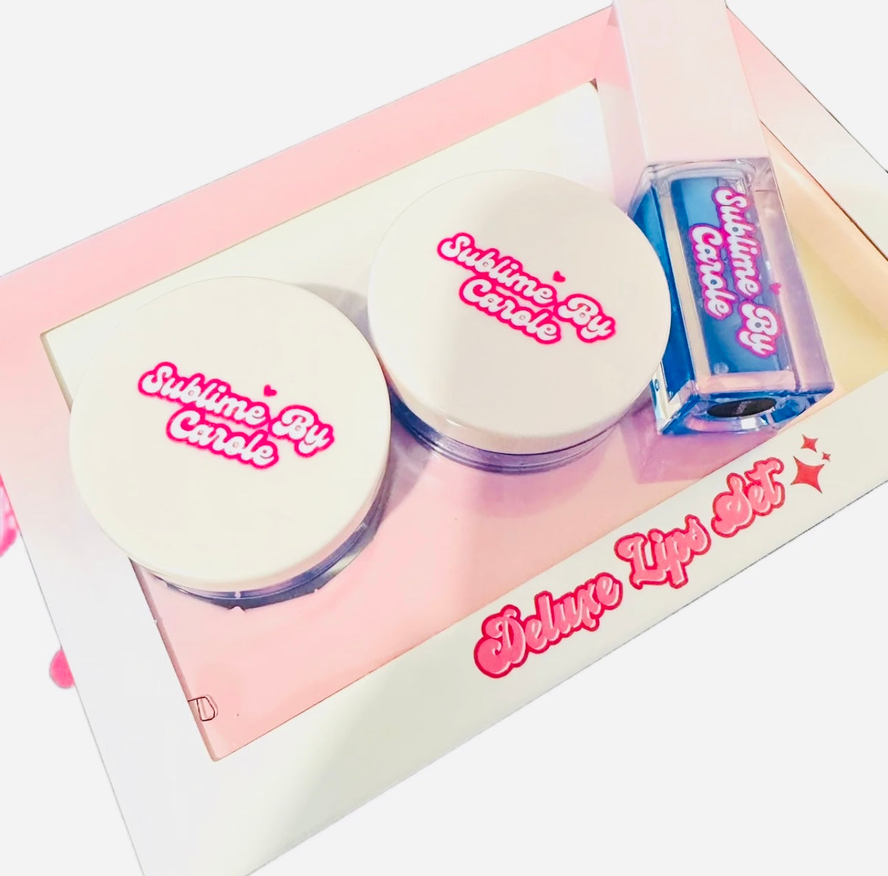 DELUXE LIPS SET-Blueberry Scent