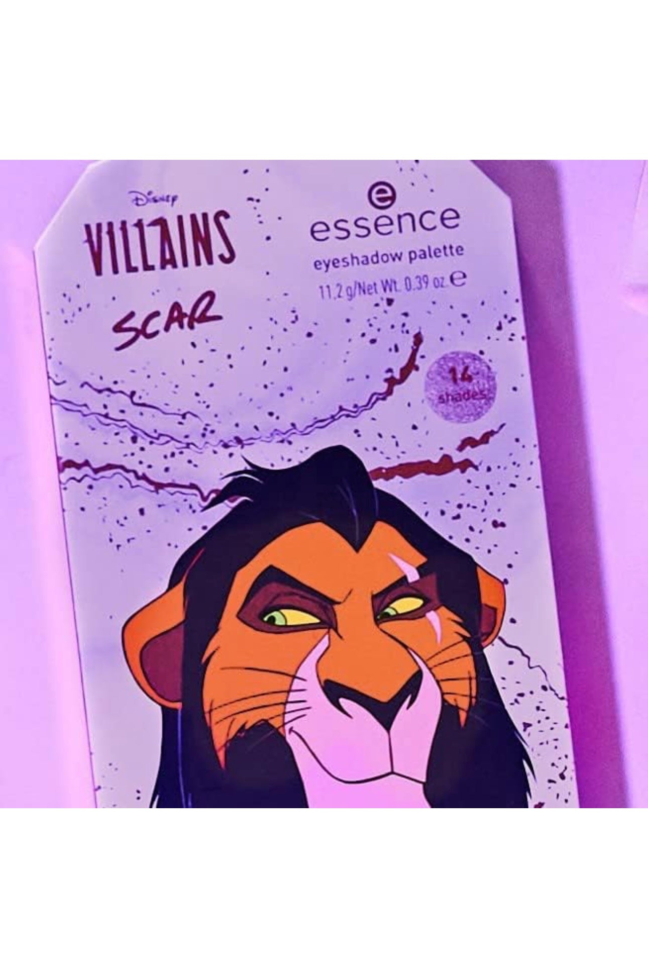 essence
Disney Villains Scar
eyeshadow palette