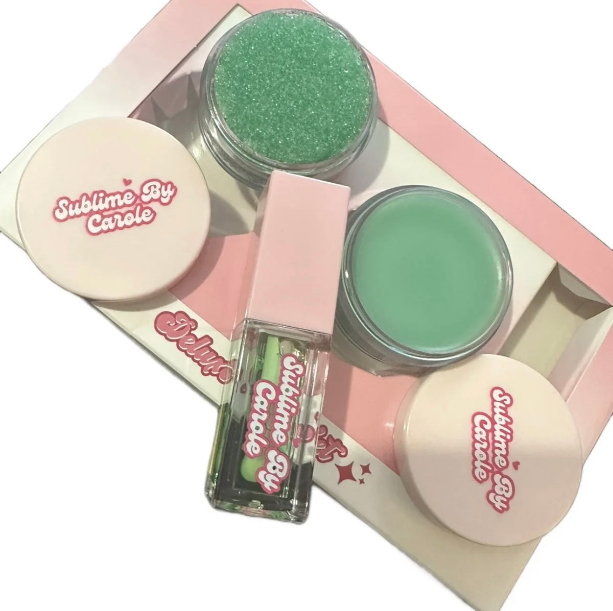 DELUXE LIPS SET-Kiwi Scent