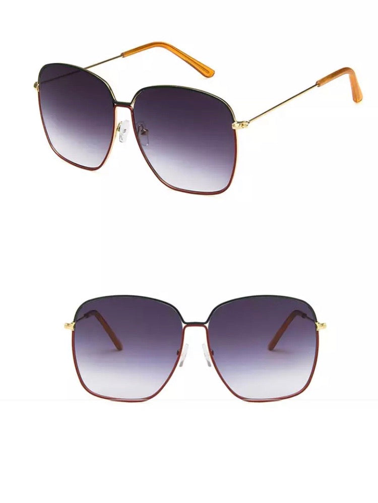 Retro luxury Aviator Sunglasses