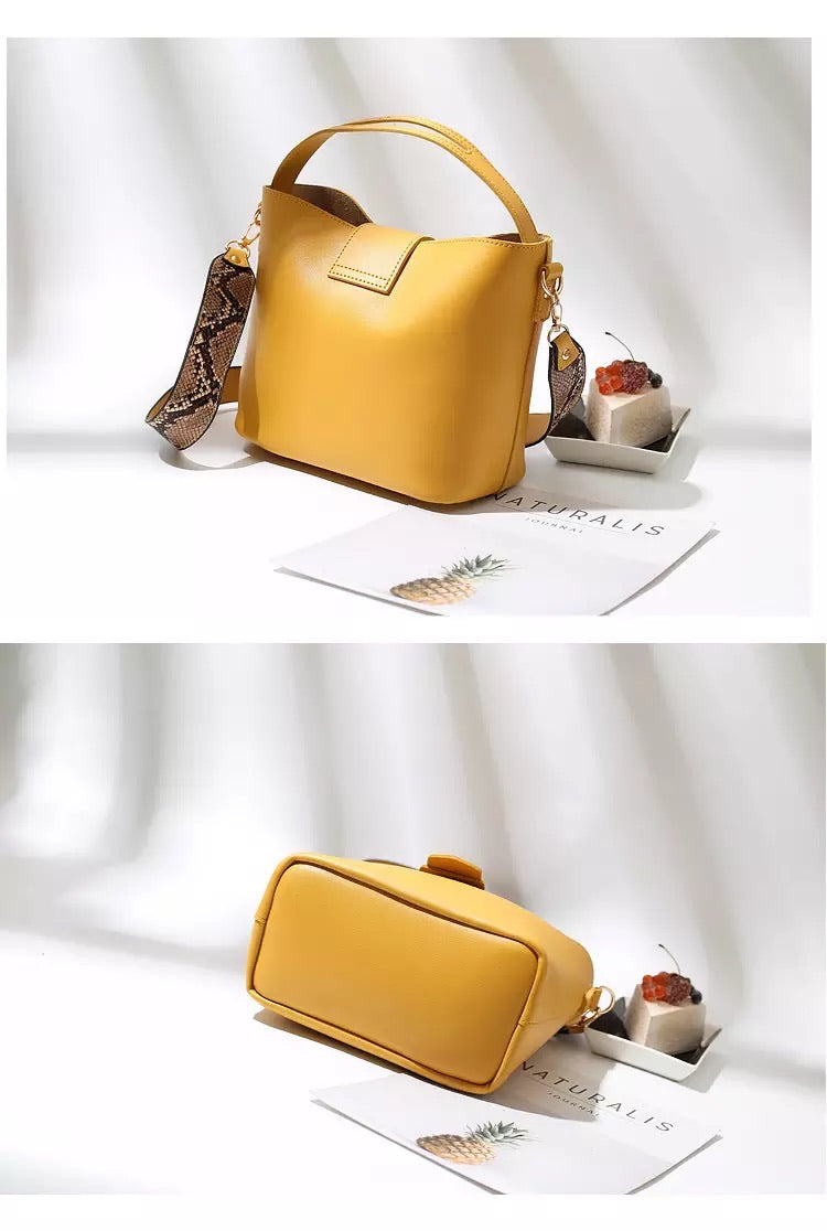 ARIELLE YELLOW 2PCS SET HANDBAG