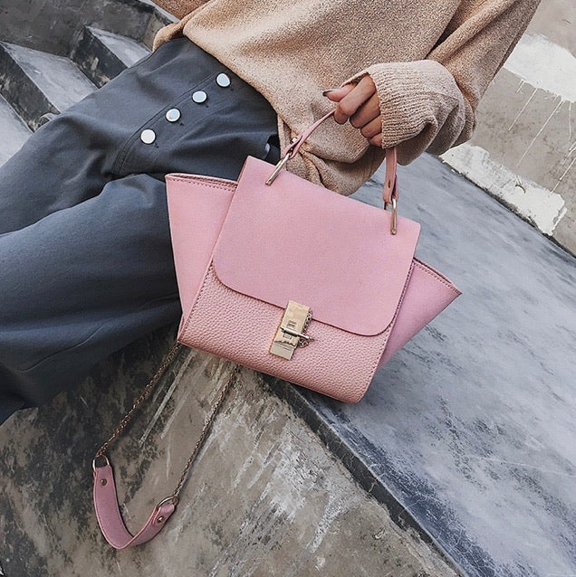 EDITH  pink Elegant Handbag (NEW)