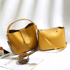 ARIELLE YELLOW 2PCS SET HANDBAG