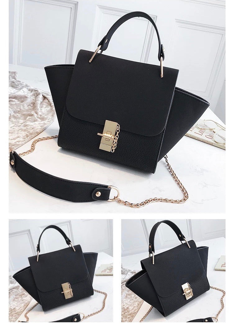 EDITH black Elegant handbag (NEW)