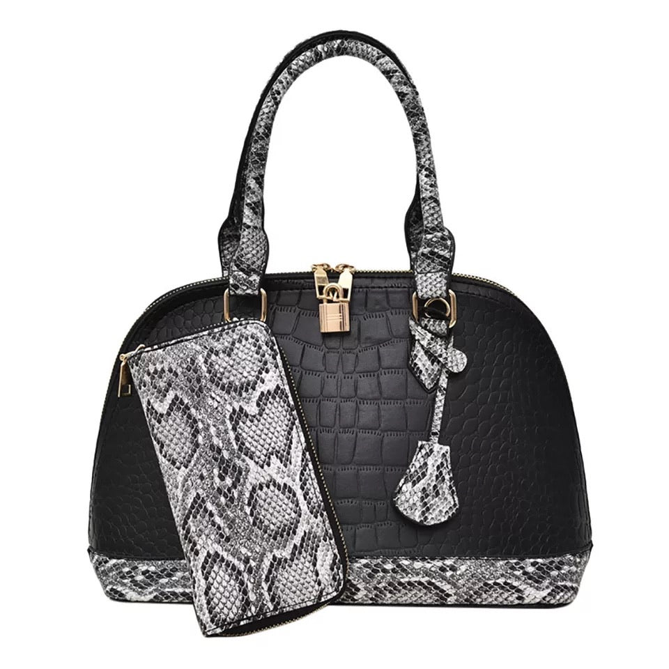 ELSIE Handbag & Purse Set