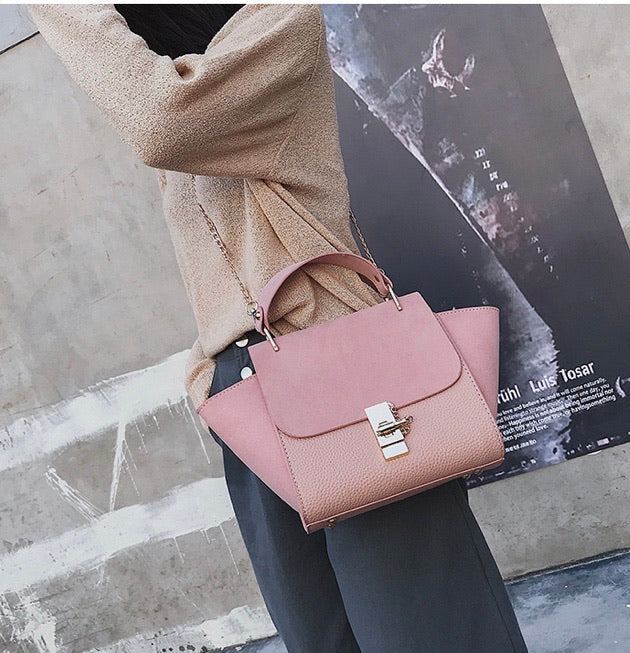 EDITH  pink Elegant Handbag (NEW)