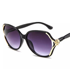 Oversized Flower frame trendy sunglasses