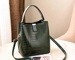 PATRICIA GREEN BUCKET BAG